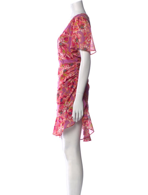 ASTR Floral Print Knee-Length Dress
