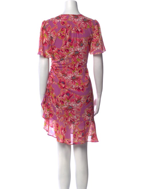 ASTR Floral Print Knee-Length Dress