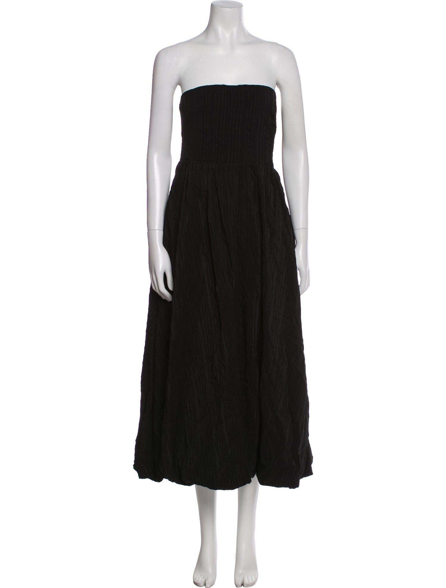 ASTR Strapless Midi Length Dress