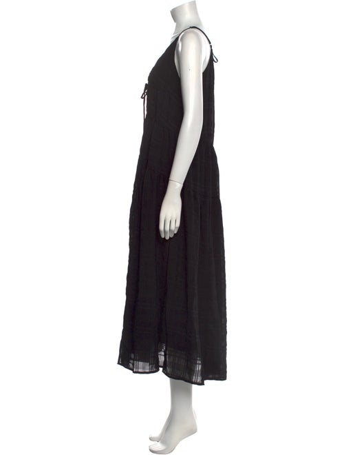 ASTR V-Neck Long Dress