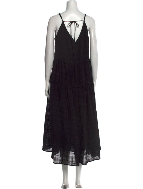 ASTR V-Neck Long Dress