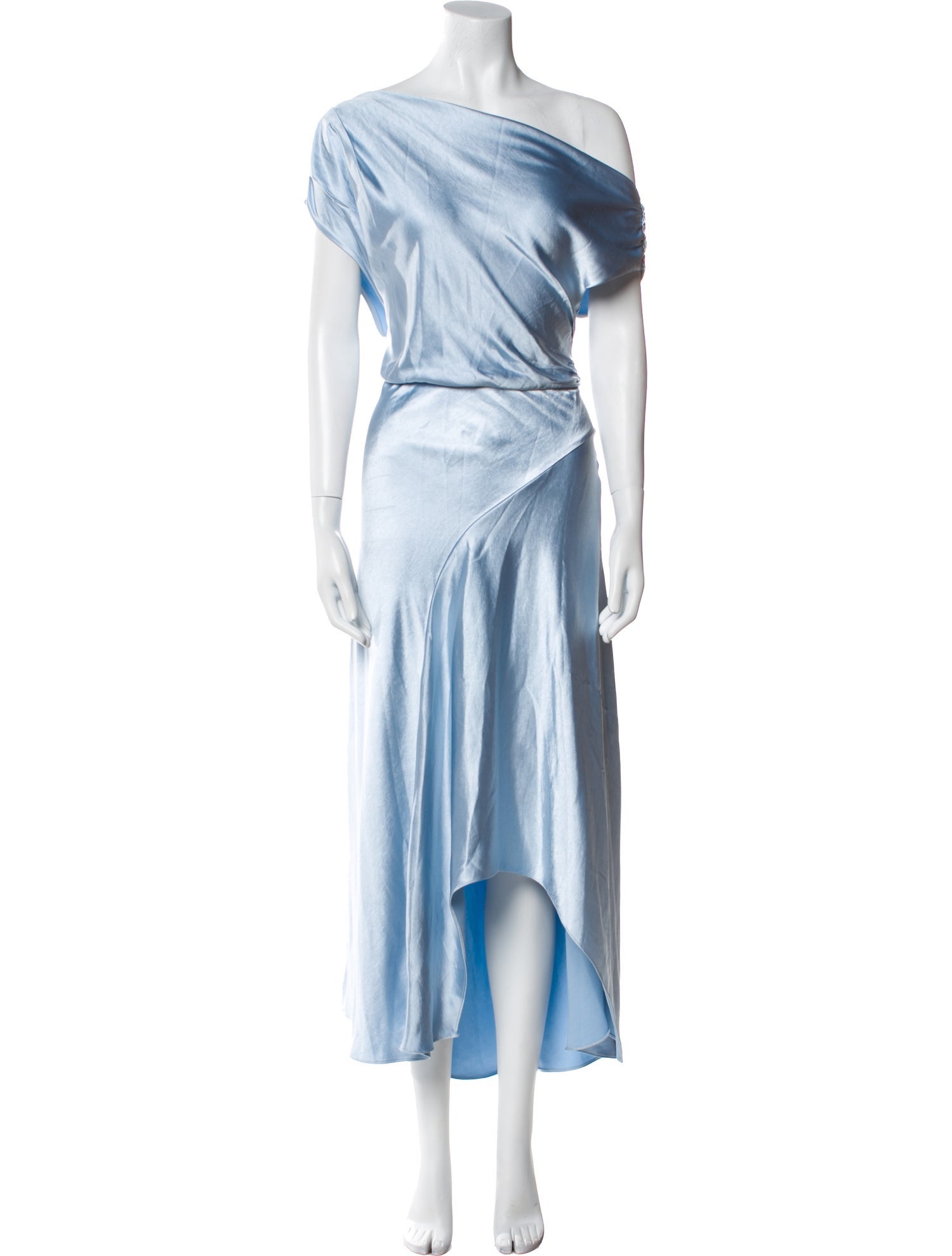 ASTR One-Shoulder Long Dress