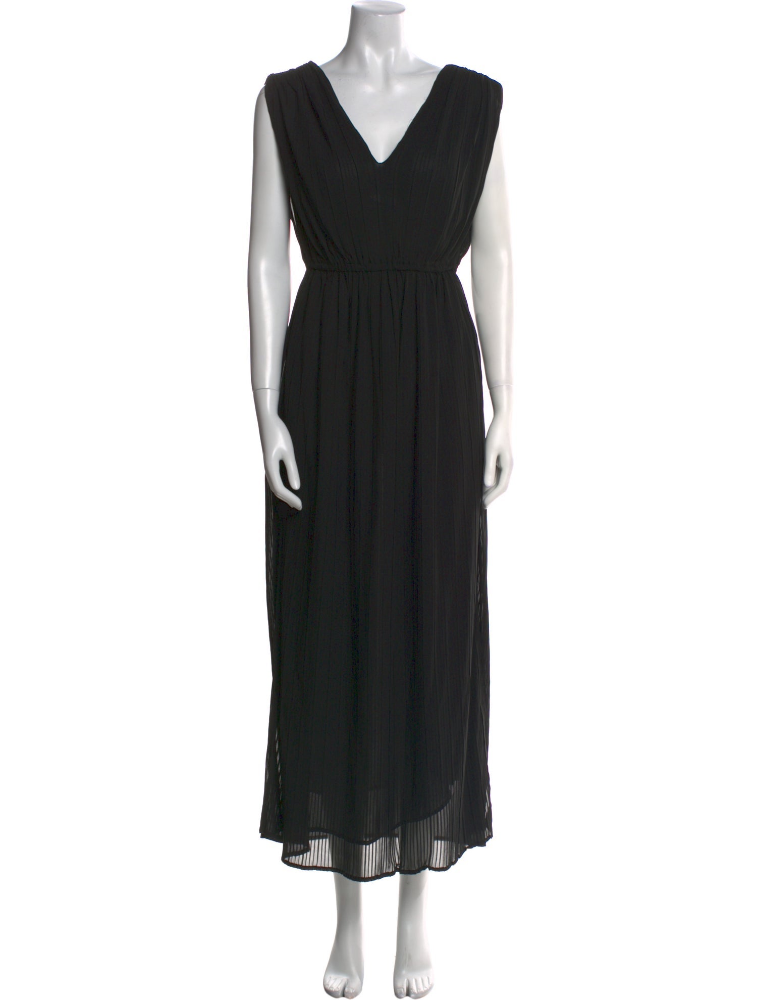 ASTR V-Neck Long Dress