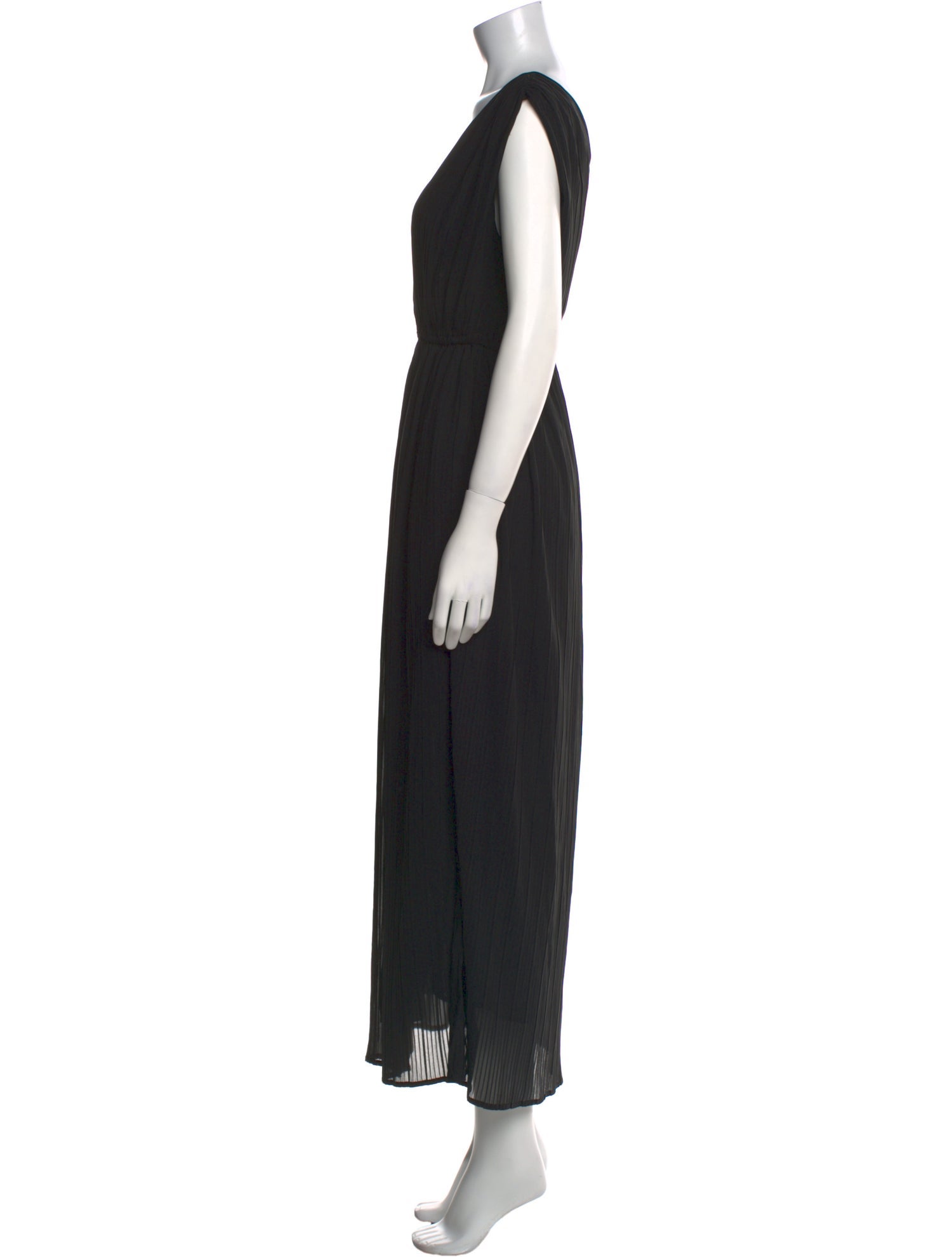 ASTR V-Neck Long Dress