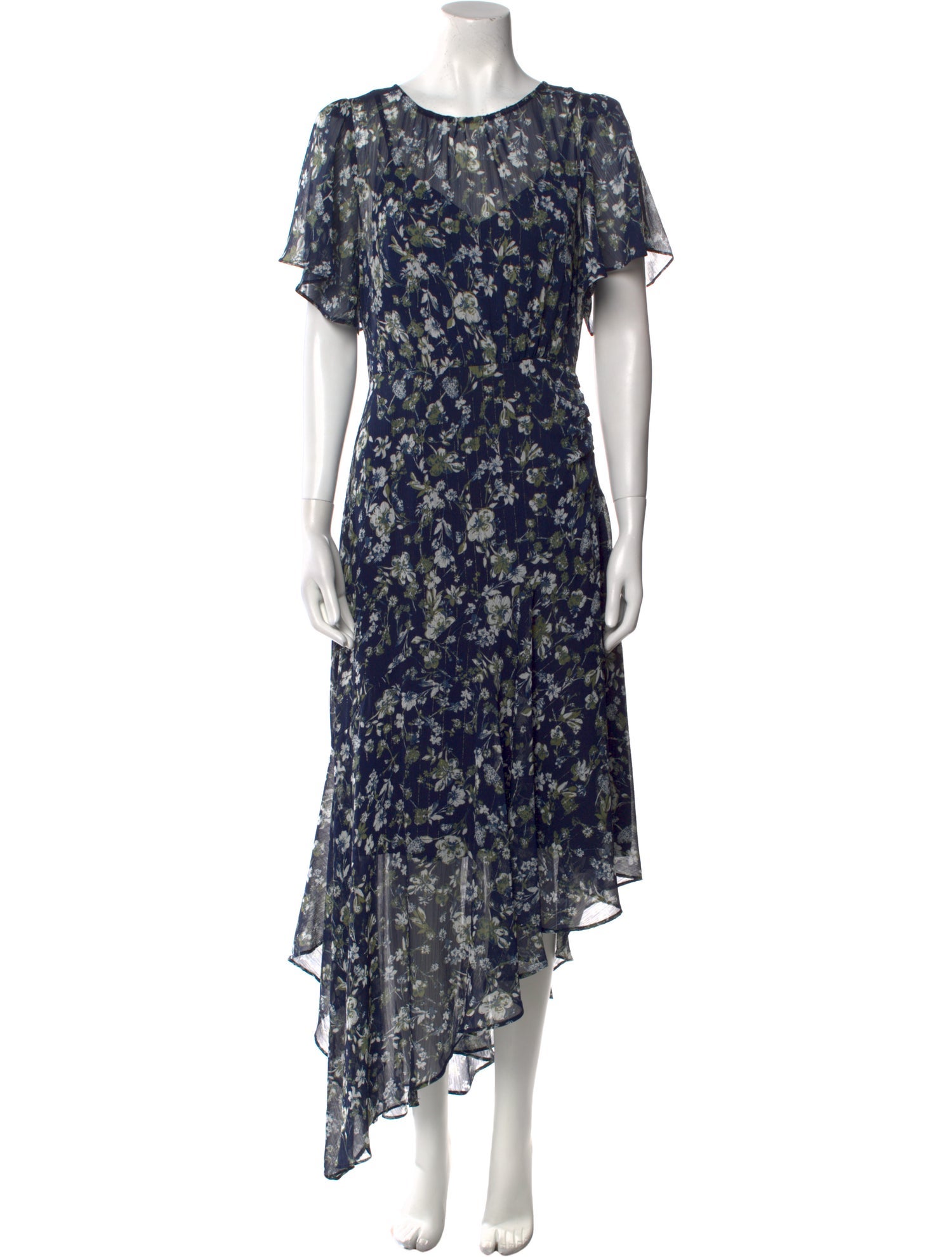 ASTR Floral Print Long Dress
