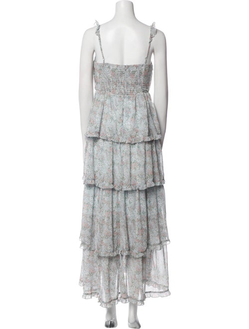 ASTR Printed Midi Length Dress