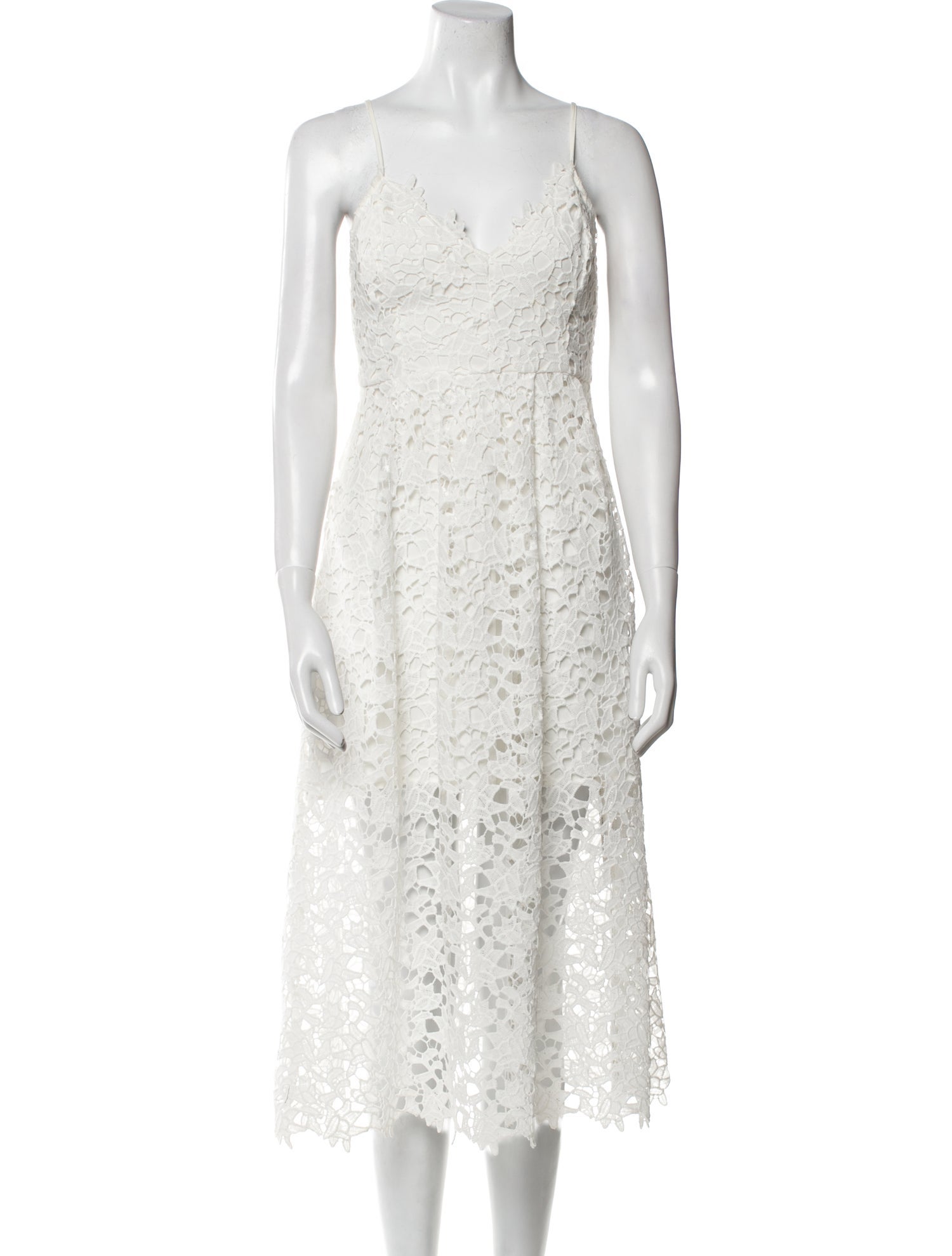 ASTR V-Neck Midi Length Dress