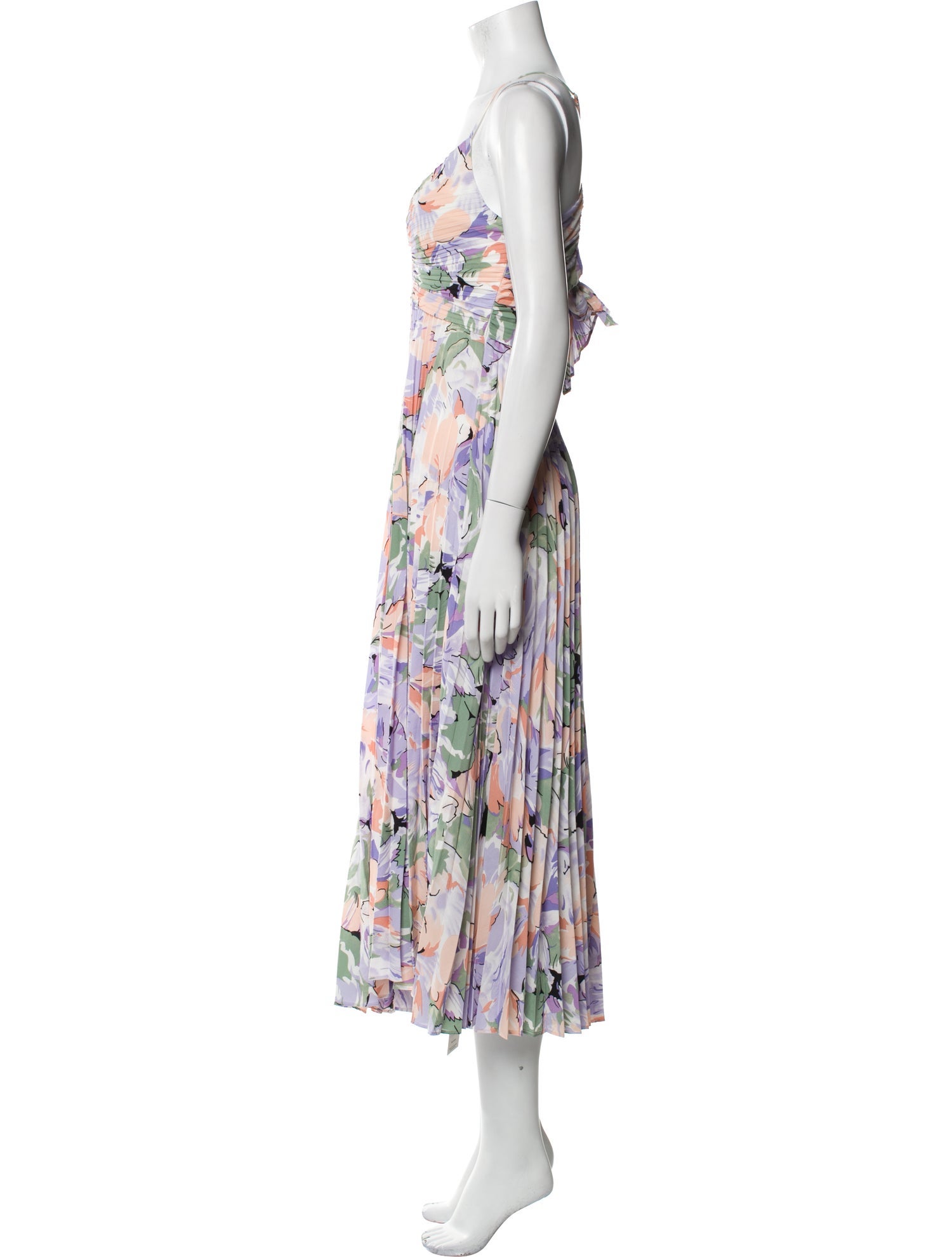 ASTR Floral Print Long Dress