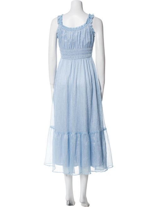 ASTR Scoop Neck Long Dress