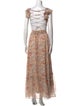 ASTR Floral Print Long Dress