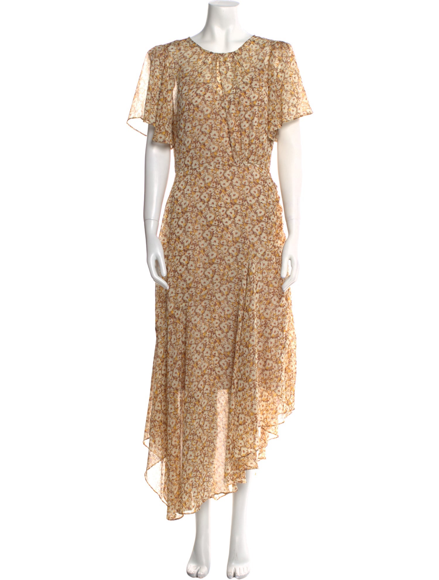 ASTR Floral Print Long Dress