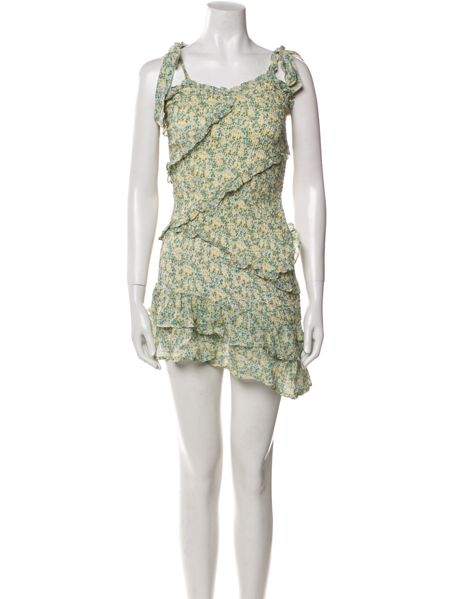 ASTR Floral Print Mini Dress