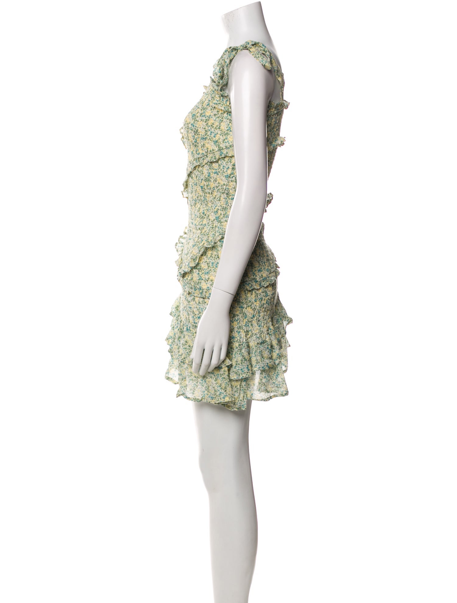 ASTR Floral Print Mini Dress