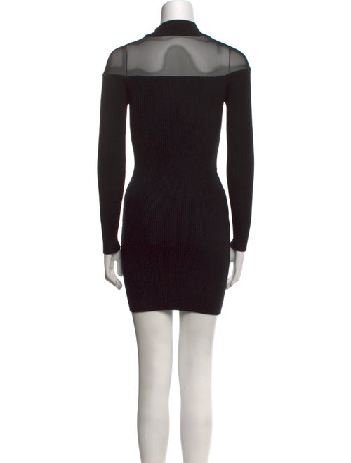 ASTR Mock Neck Mini Dress