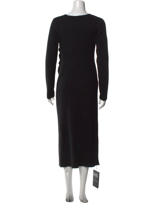 ASTR Crew Neck Long Dress