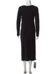 ASTR Crew Neck Long Dress