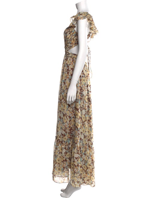 ASTR Floral Print Long Dress