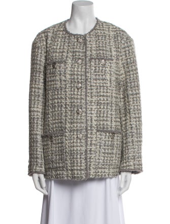 ASTR Tweed Pattern Evening Jacket