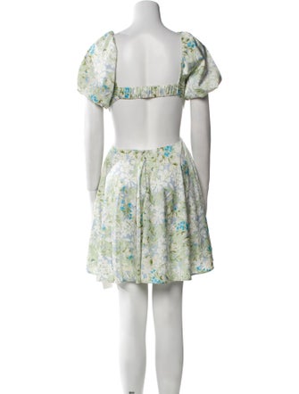 ASTR Floral Print Mini Dress