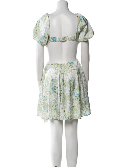 ASTR Floral Print Mini Dress