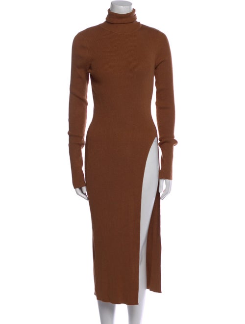 ASTR Turtleneck Midi Length Dress