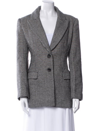 ASTR Houndstooth Print Blazer