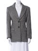 ASTR Houndstooth Print Blazer