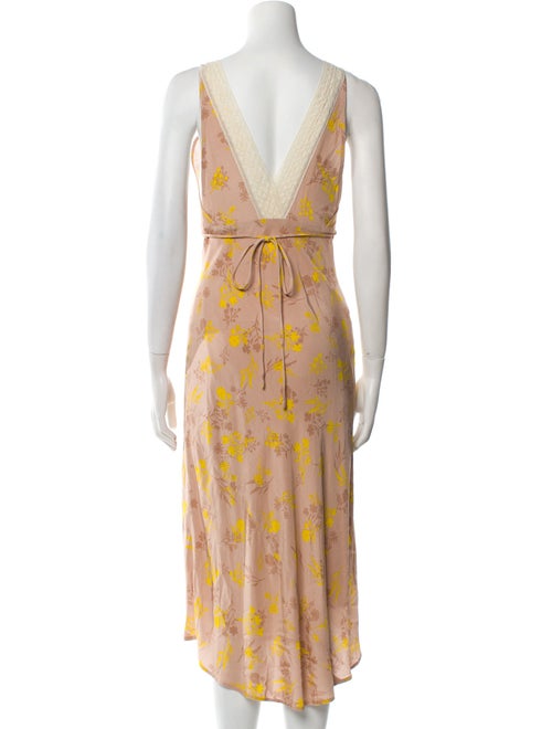 ASTR Floral Print Long Dress