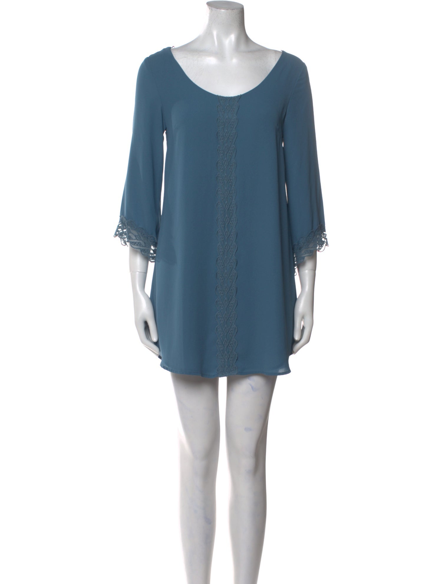 ASTR Scoop Neck Mini Dress