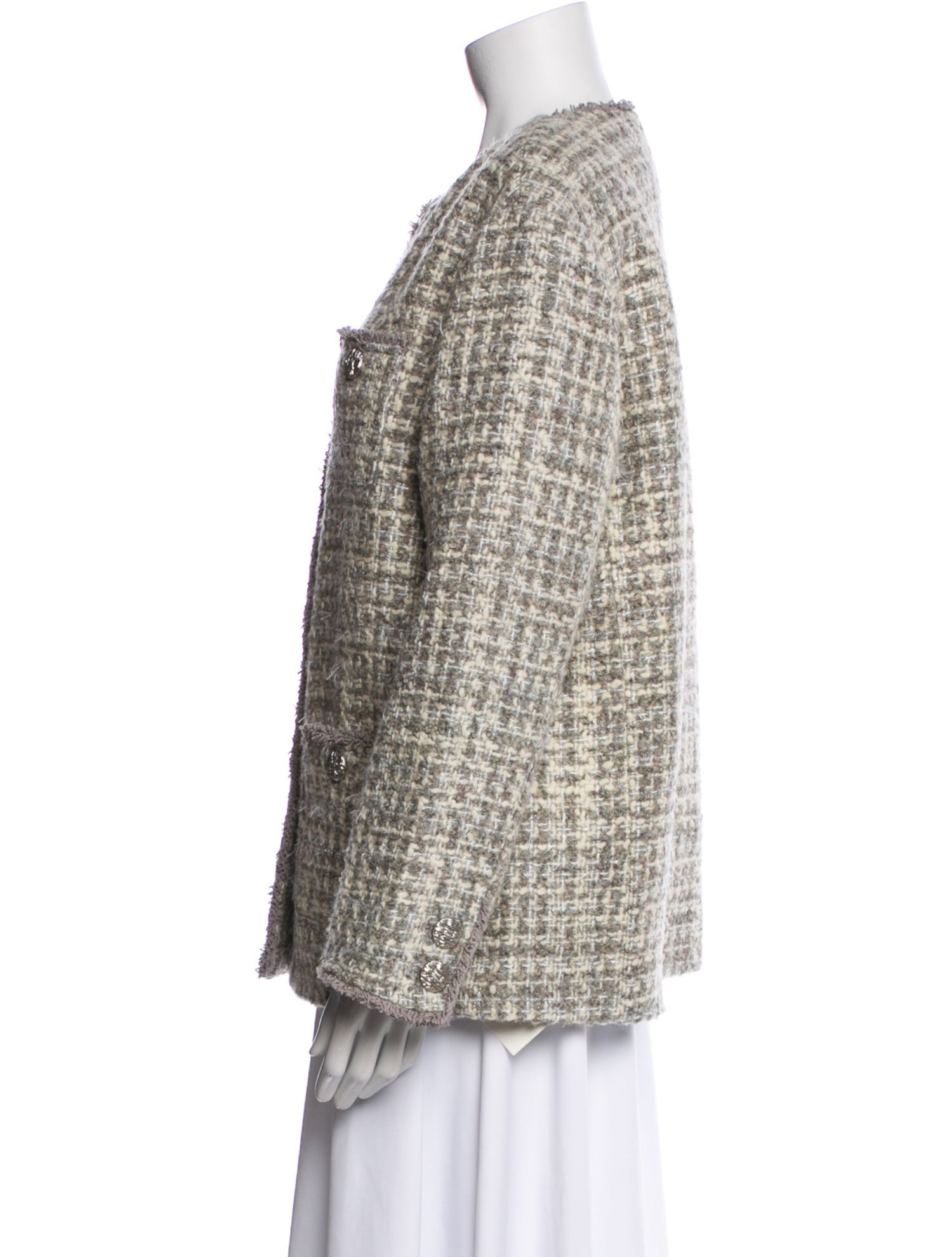 ASTR Tweed Pattern Evening Jacket