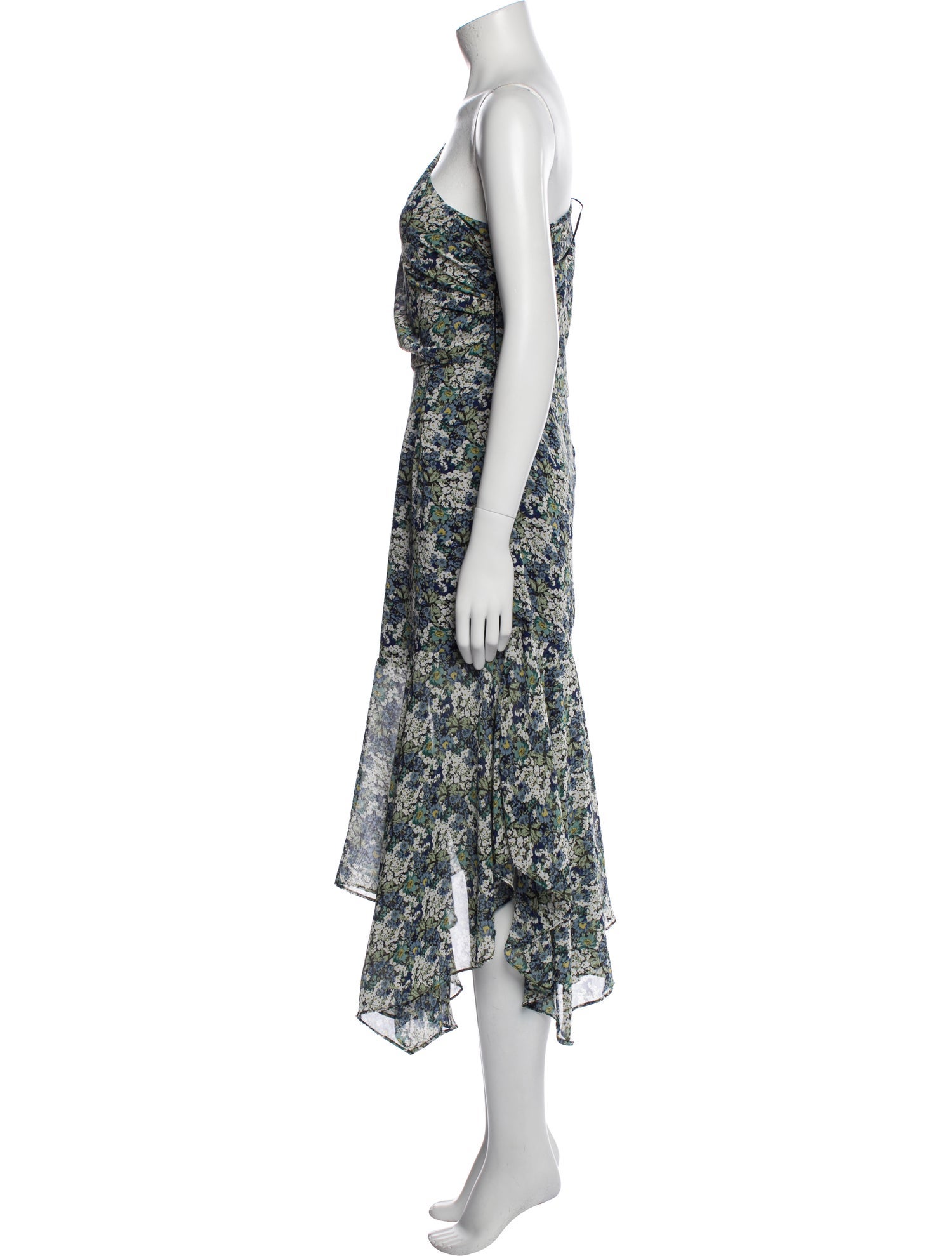 ASTR Floral Print Long Dress