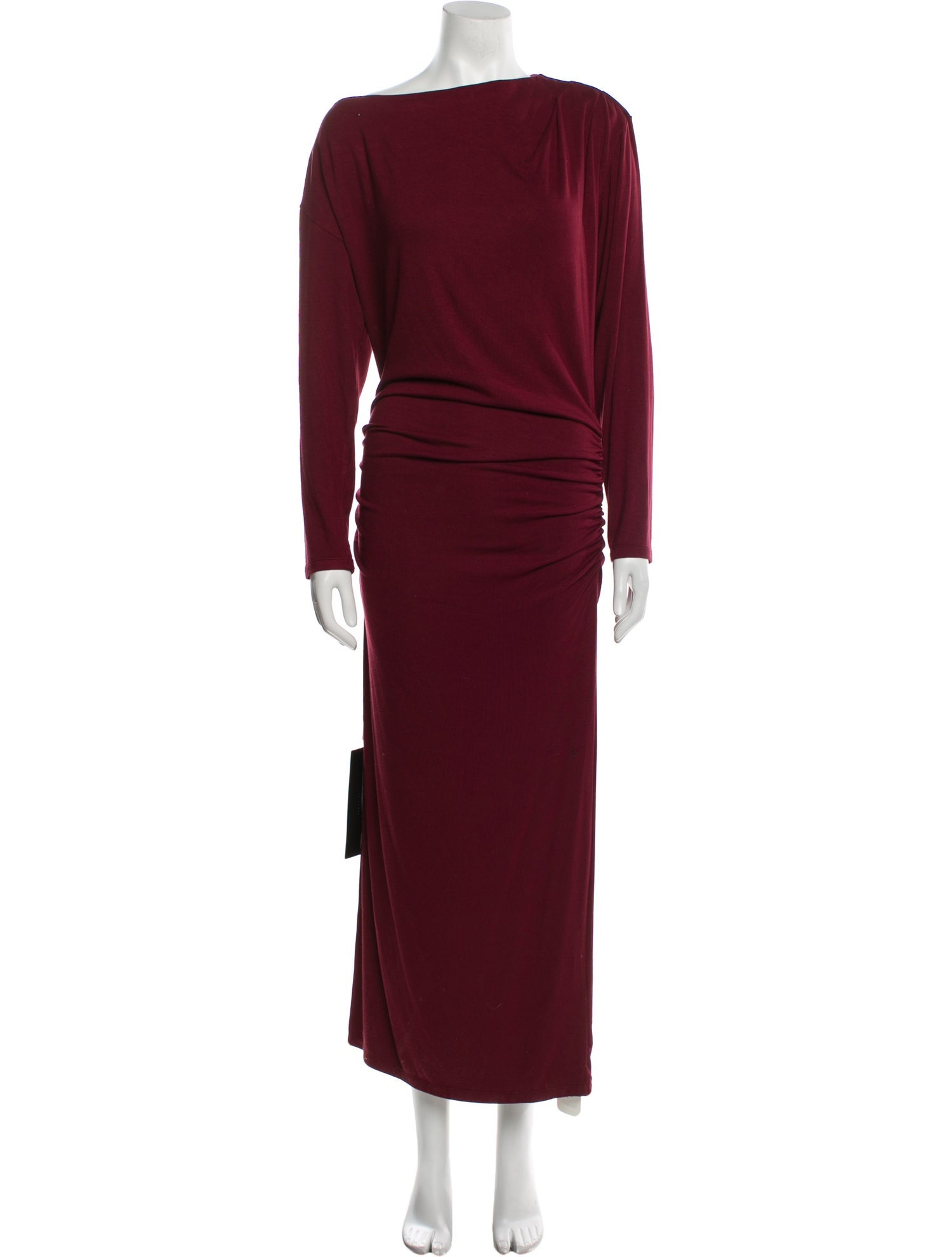 ASTR Bateau Neckline Long Dress