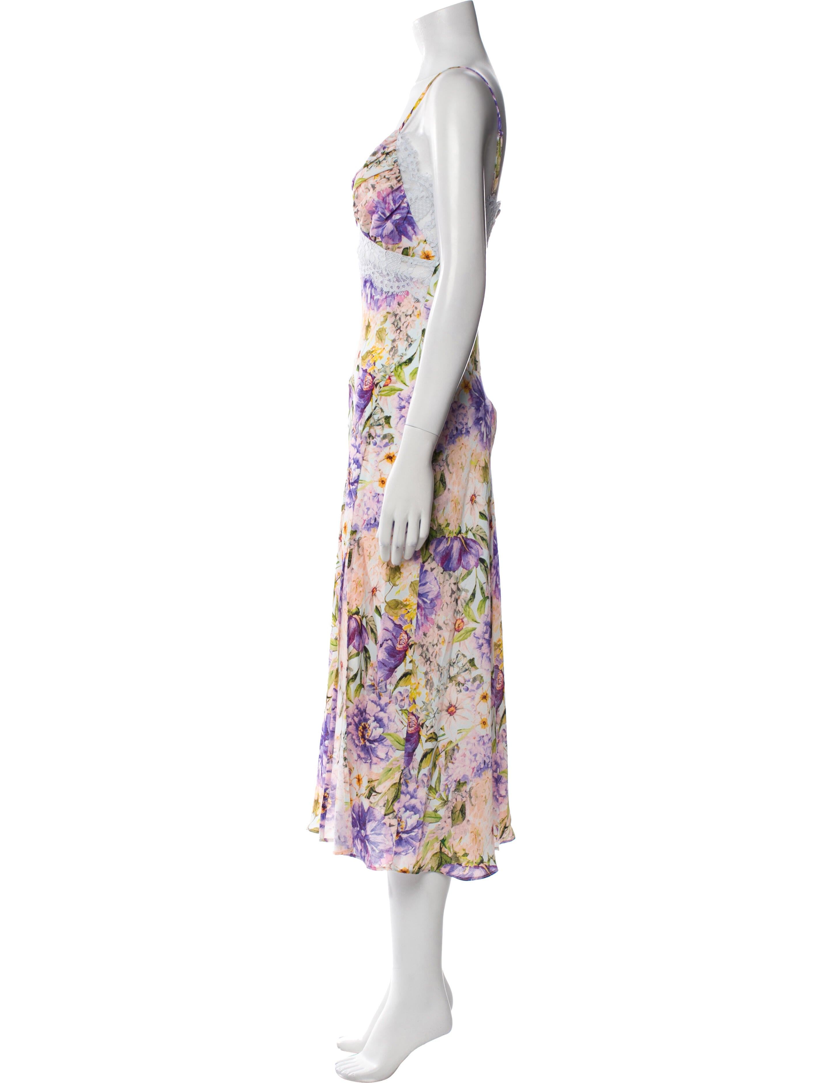ASTR Floral Print Long Dress