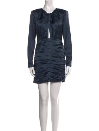 ASTR V-Neck Mini Dress