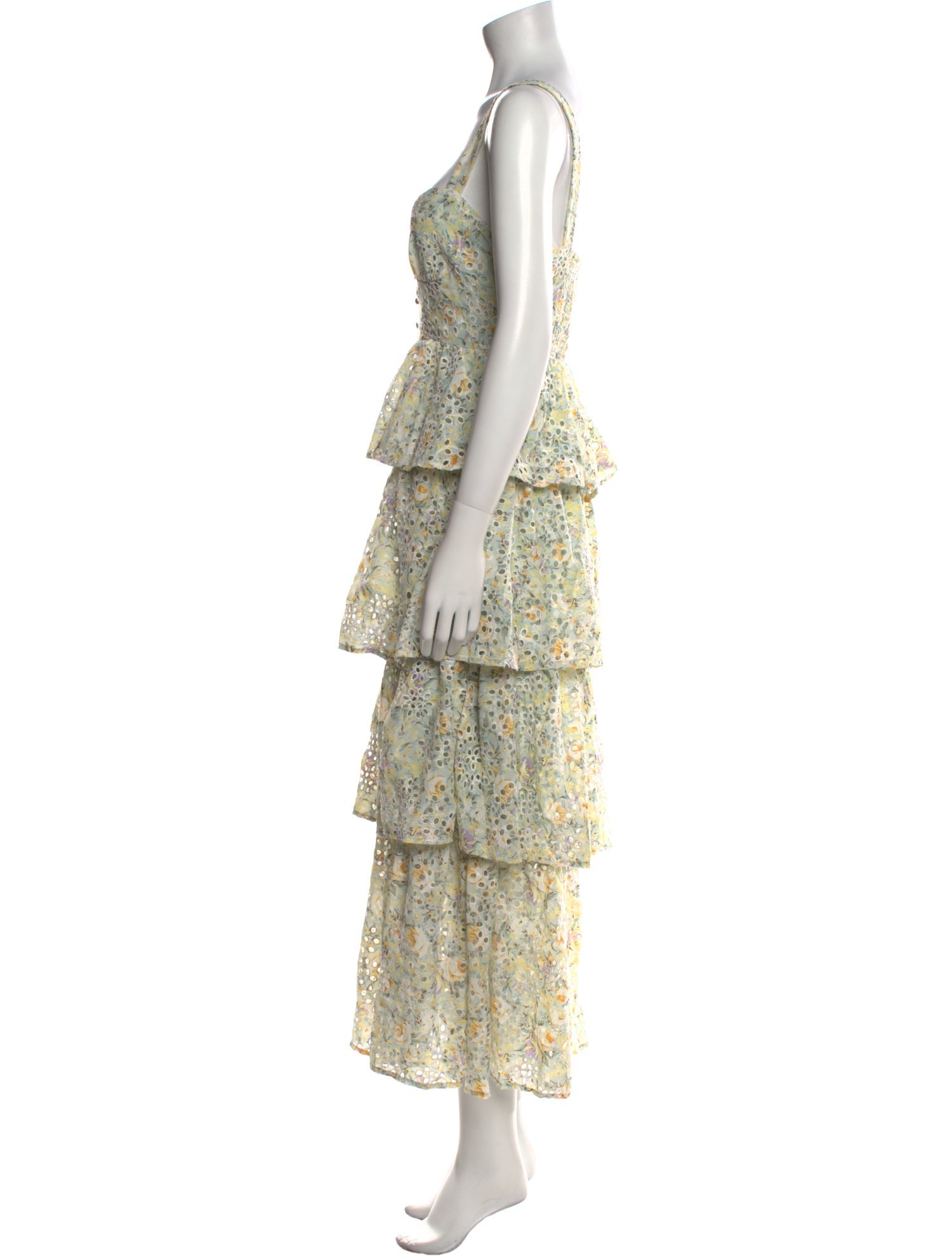 ASTR Floral Print Long Dress