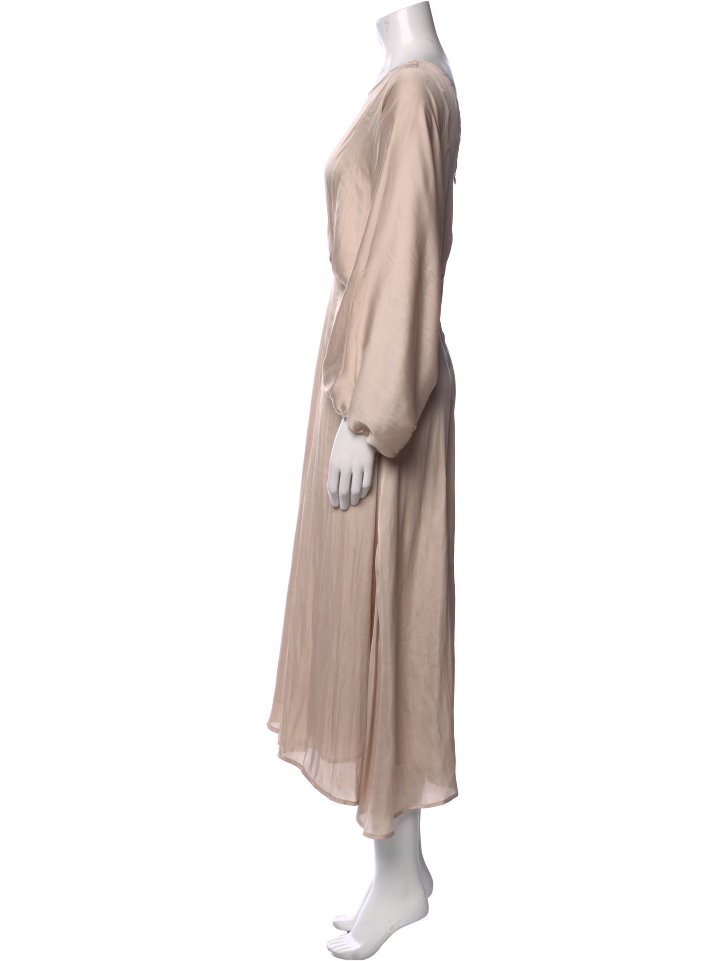 ASTR Scoop Neck Midi Length Dress