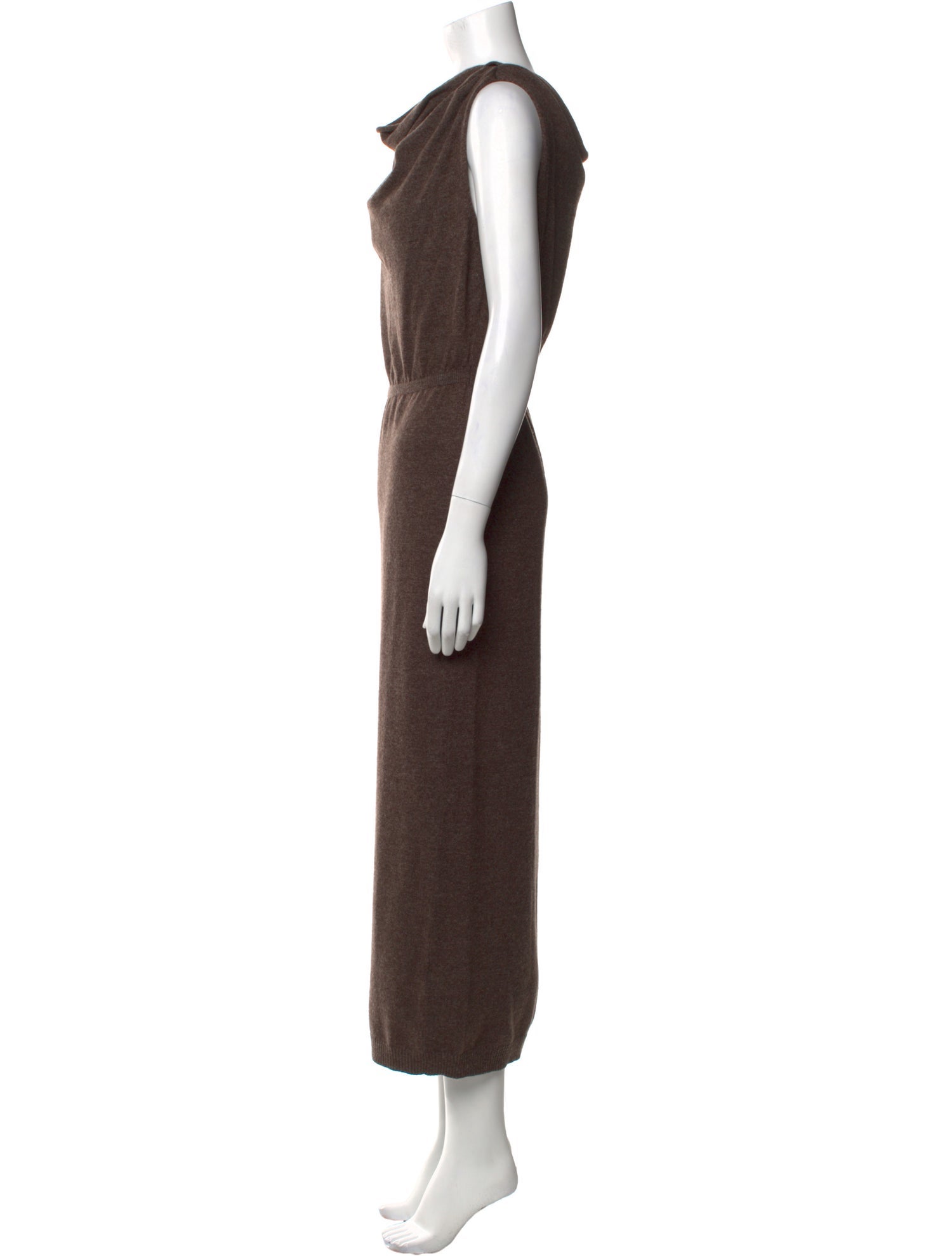 ASTR Cowl Neck Long Dress