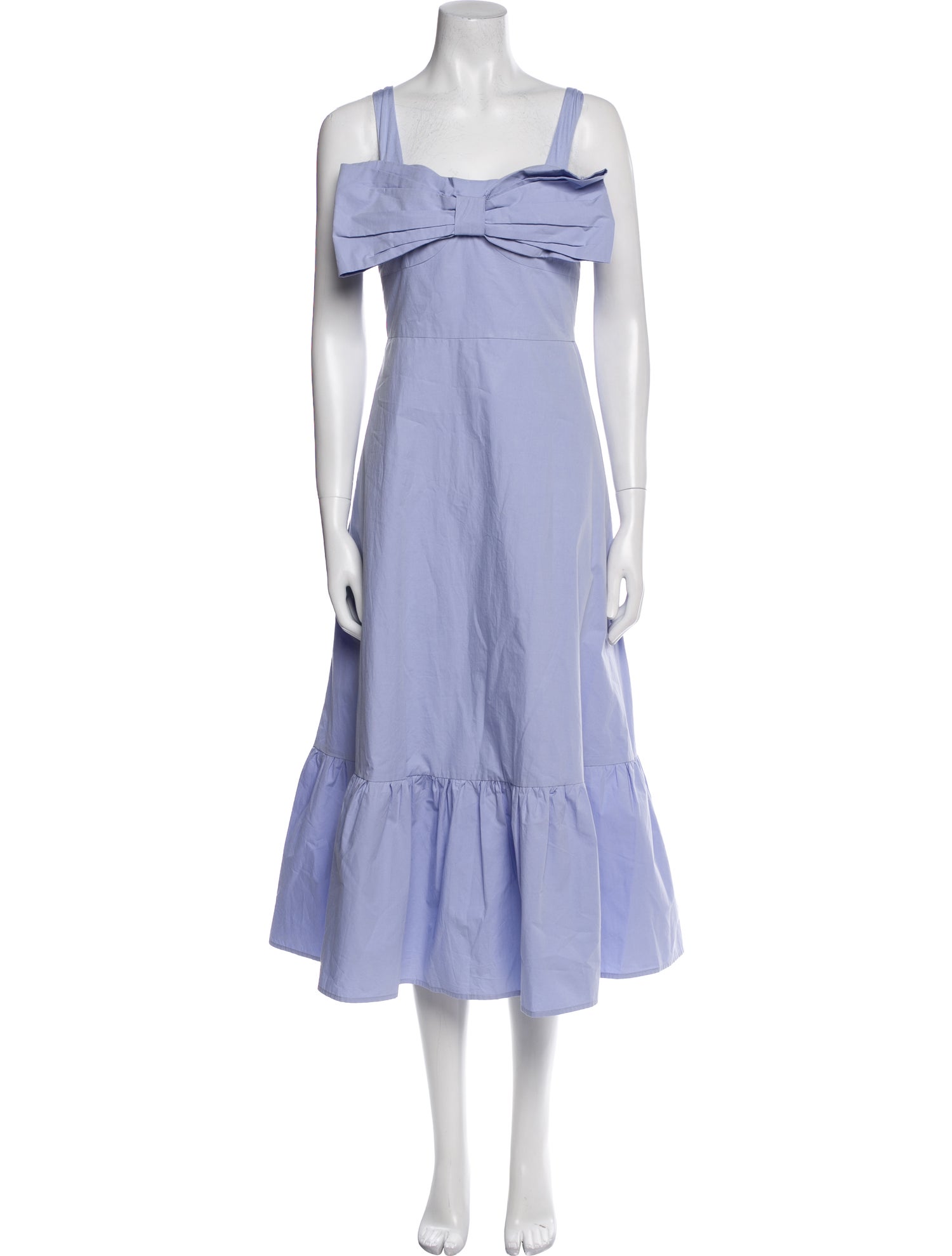 ASTR Square Neckline Midi Length Dress