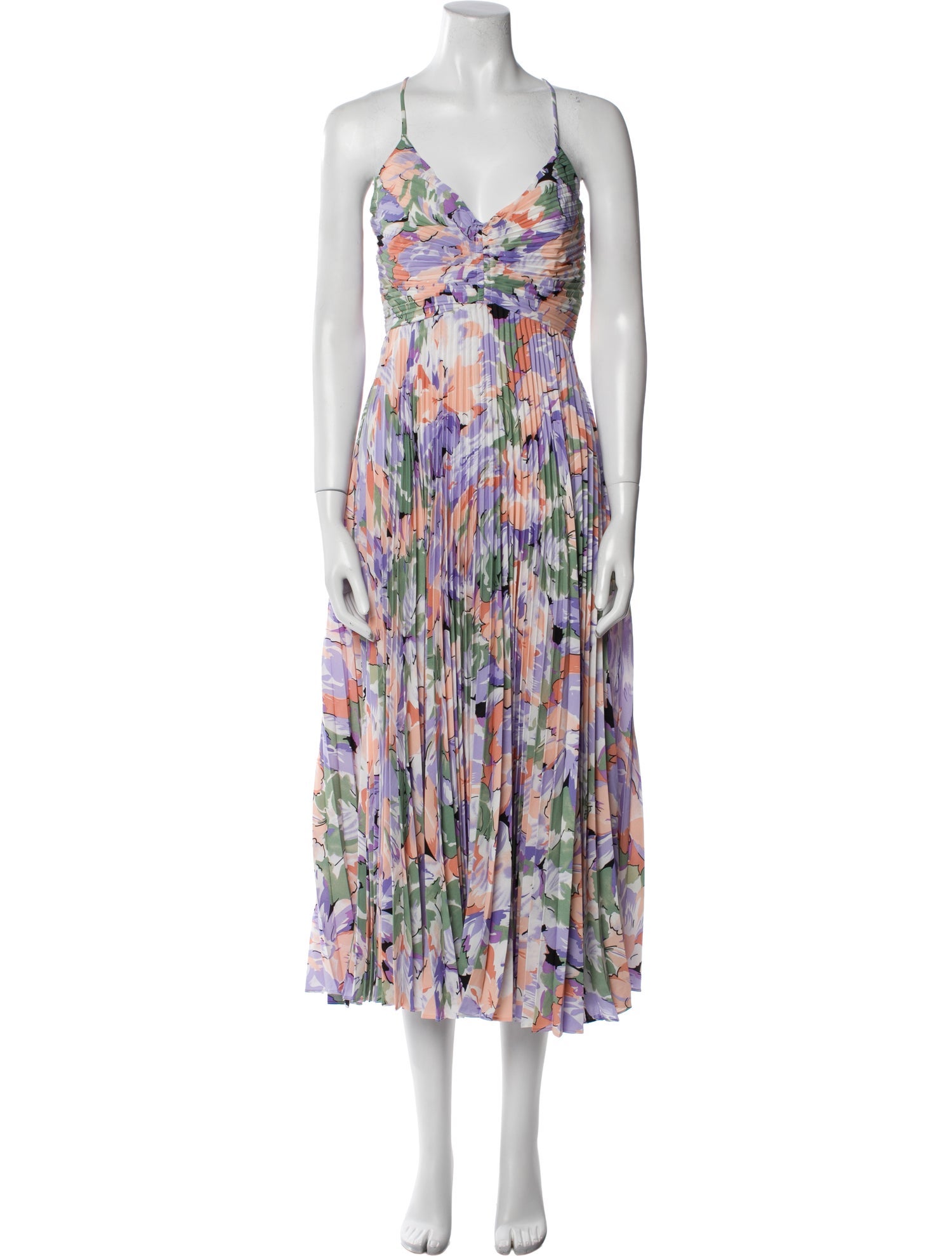 ASTR Printed Long Dress