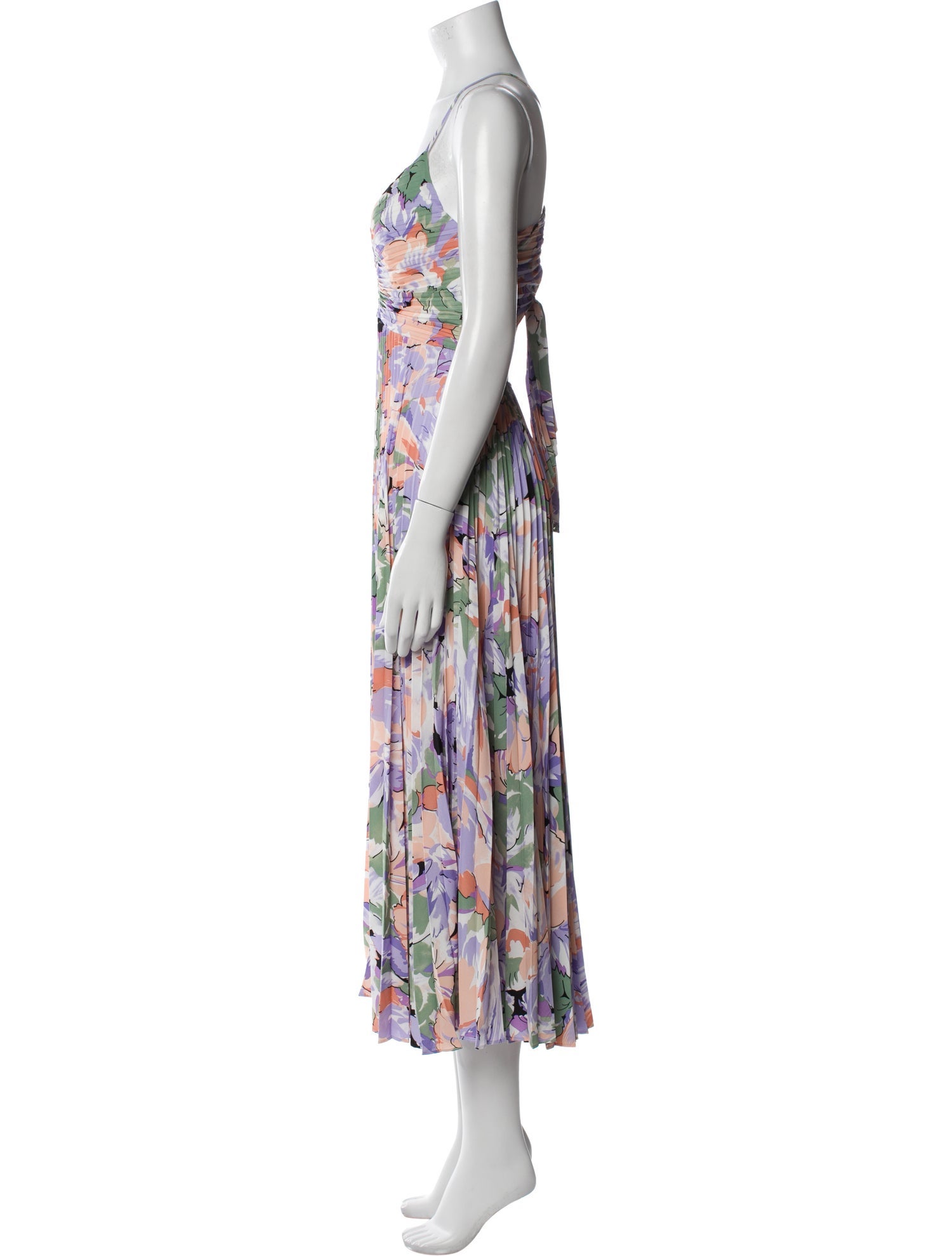 ASTR Printed Long Dress