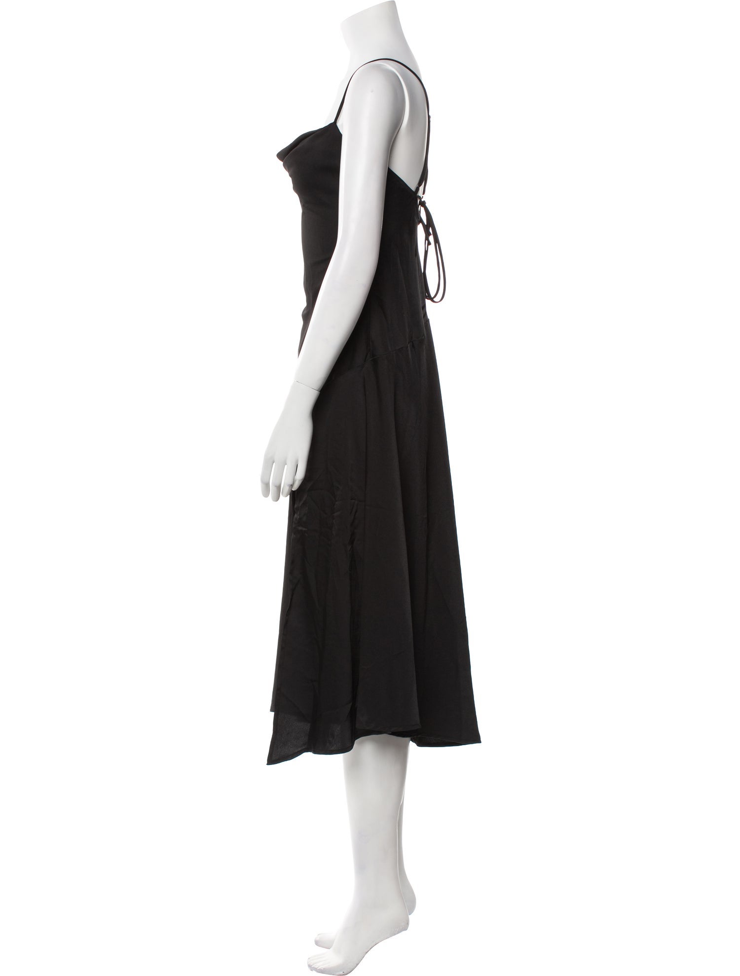 ASTR Cowl Neck Midi Length Dress