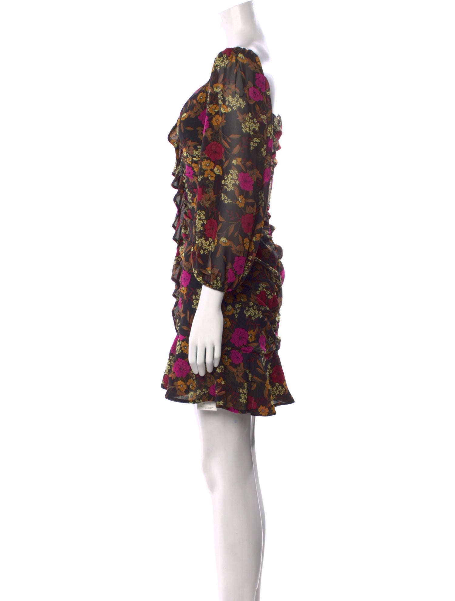 ASTR Floral Print Mini Dress