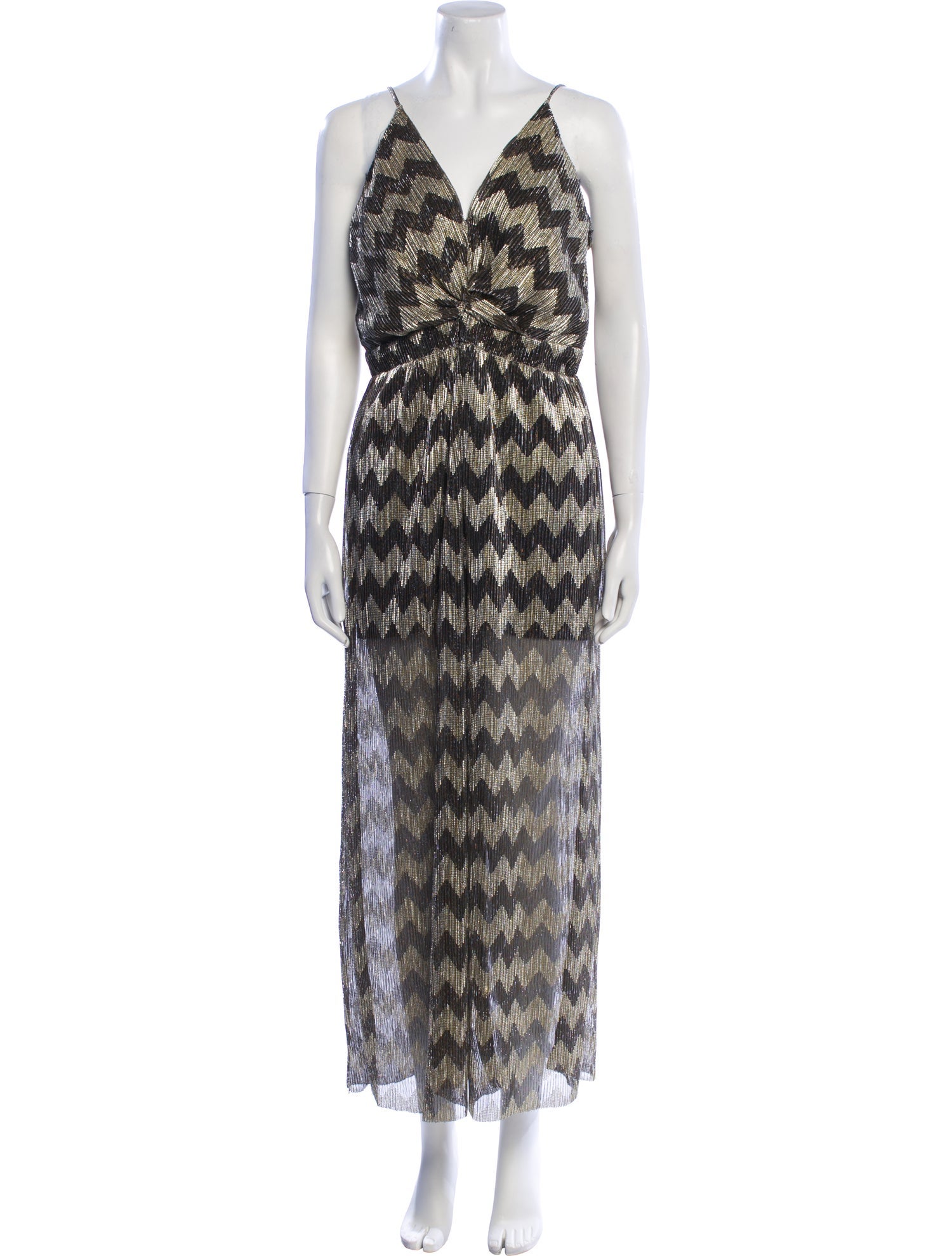 ASTR Printed Long Dress