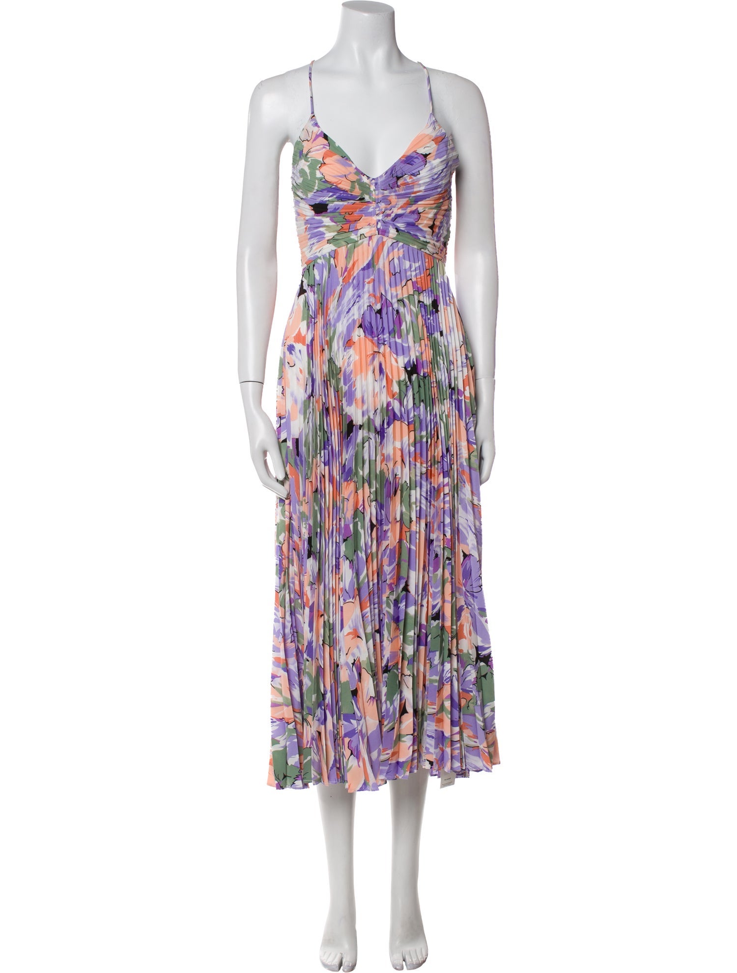 ASTR Printed Long Dress