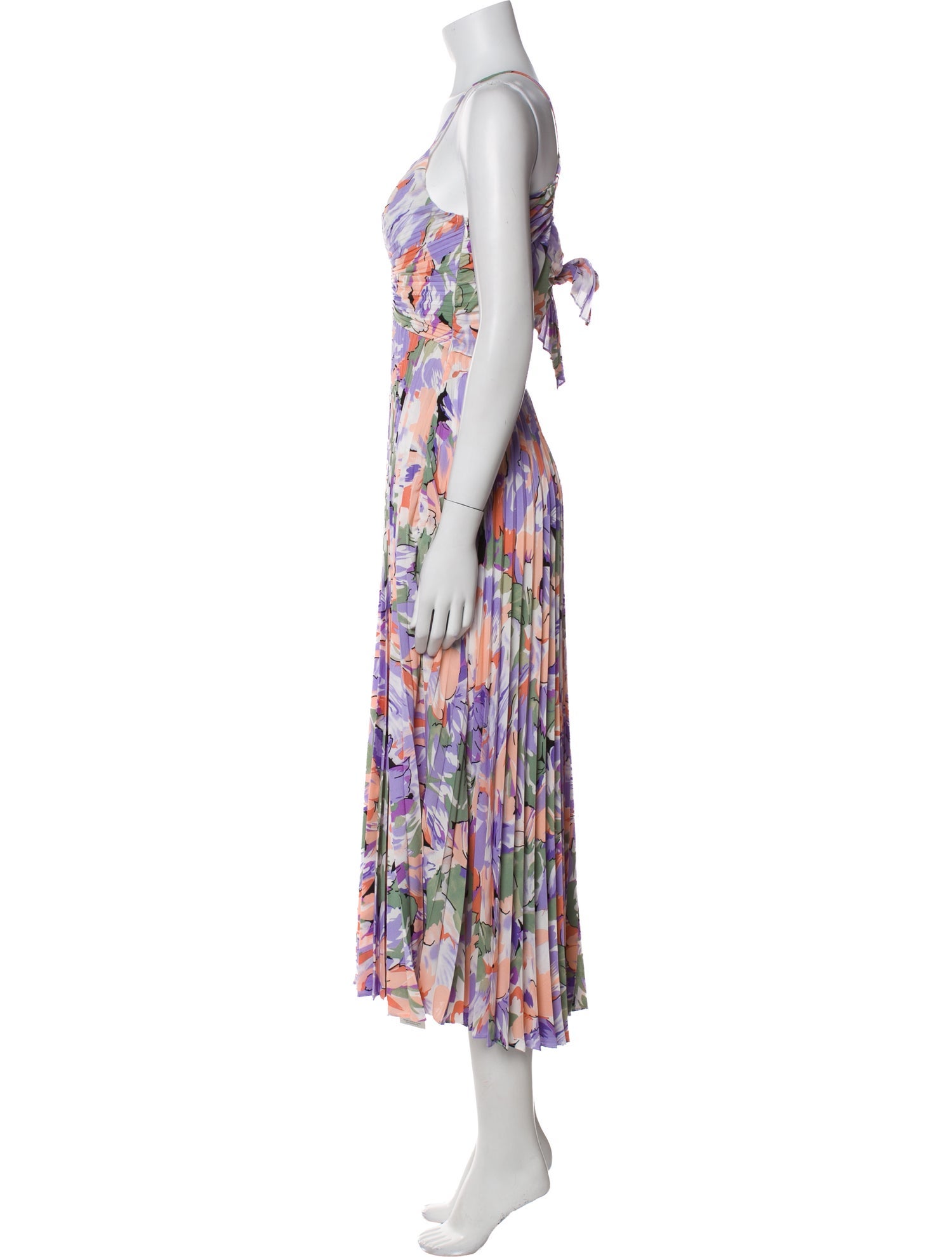 ASTR Printed Long Dress