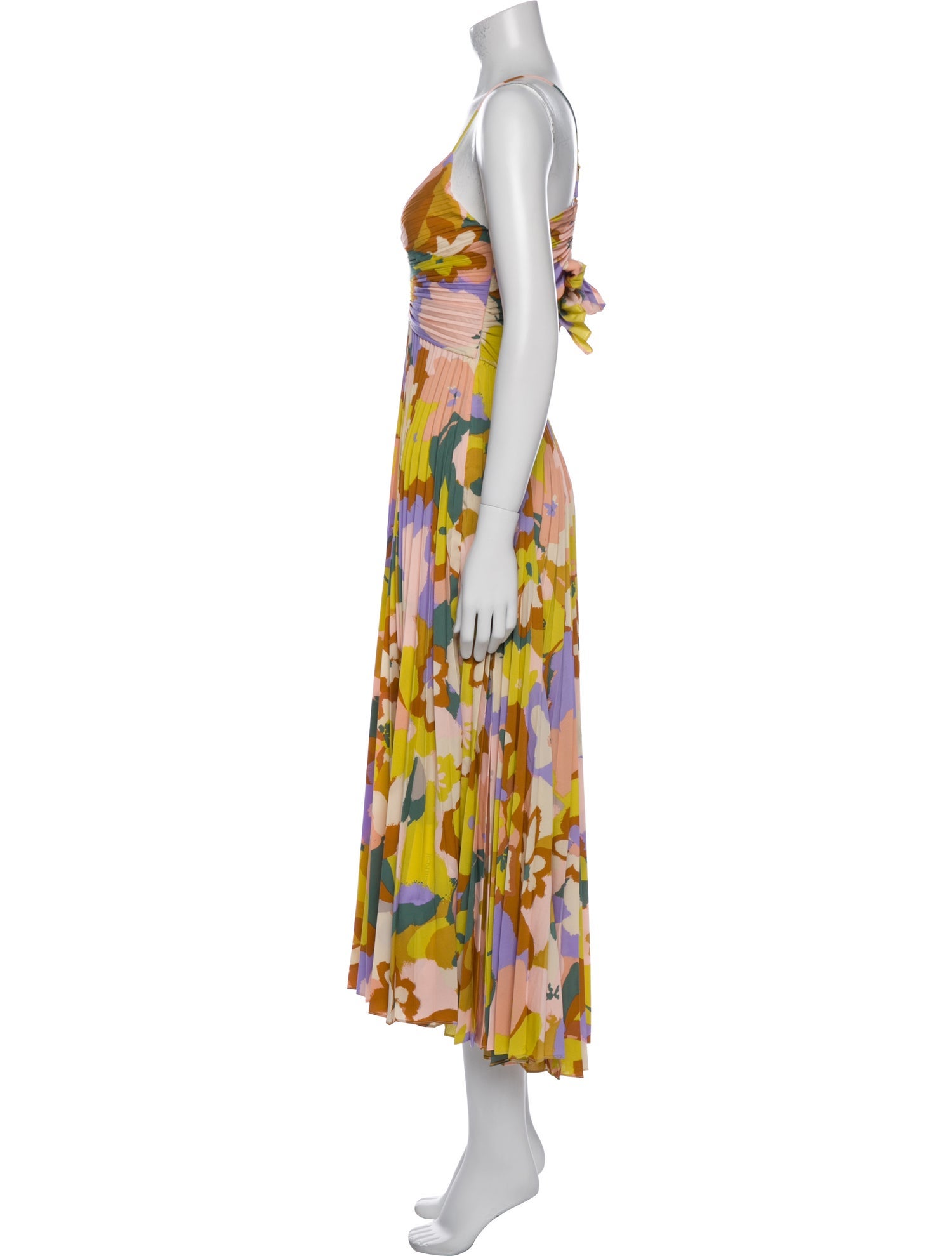 ASTR Printed Midi Length Dress w/ Tags