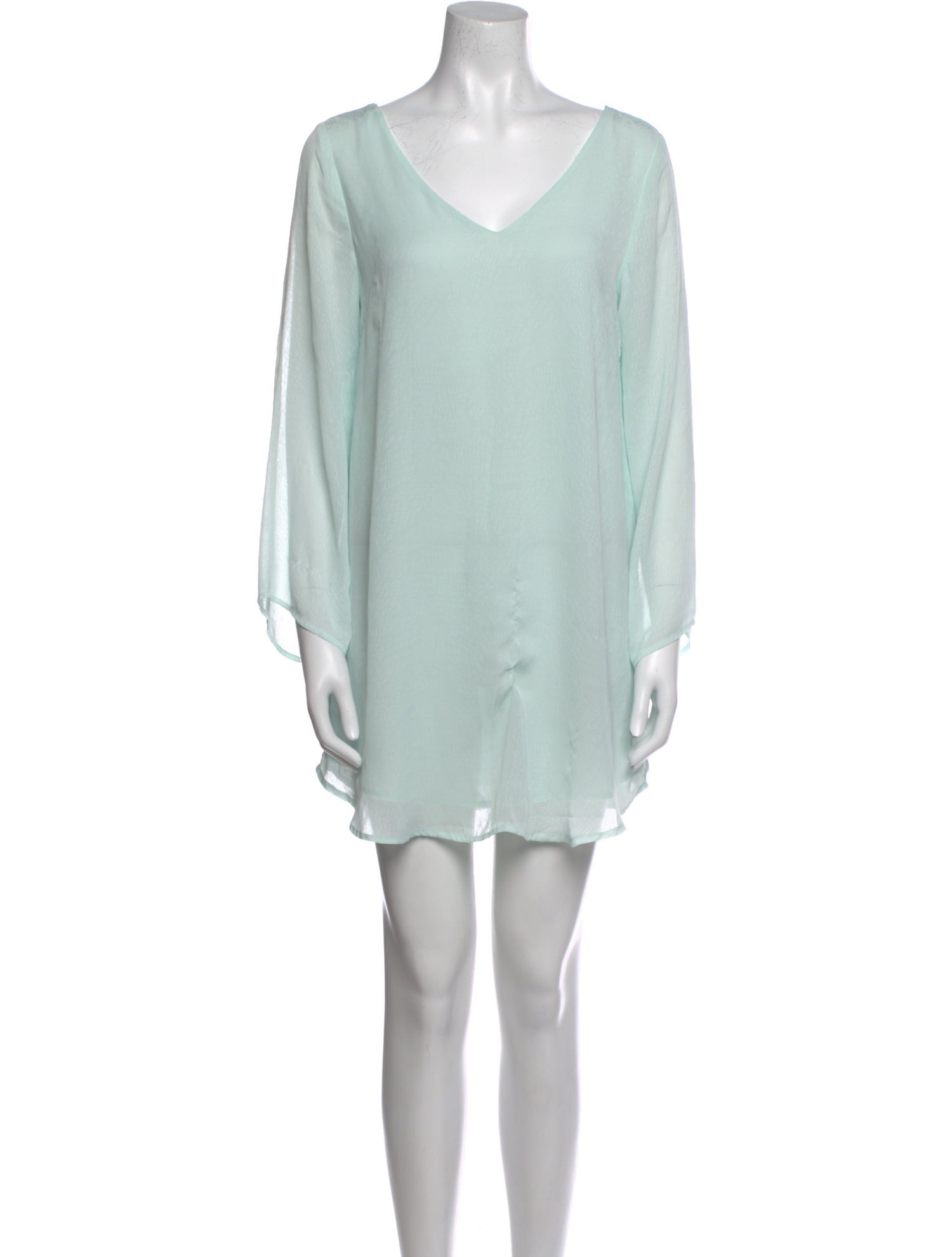 ASTR V-Neck Mini Dress