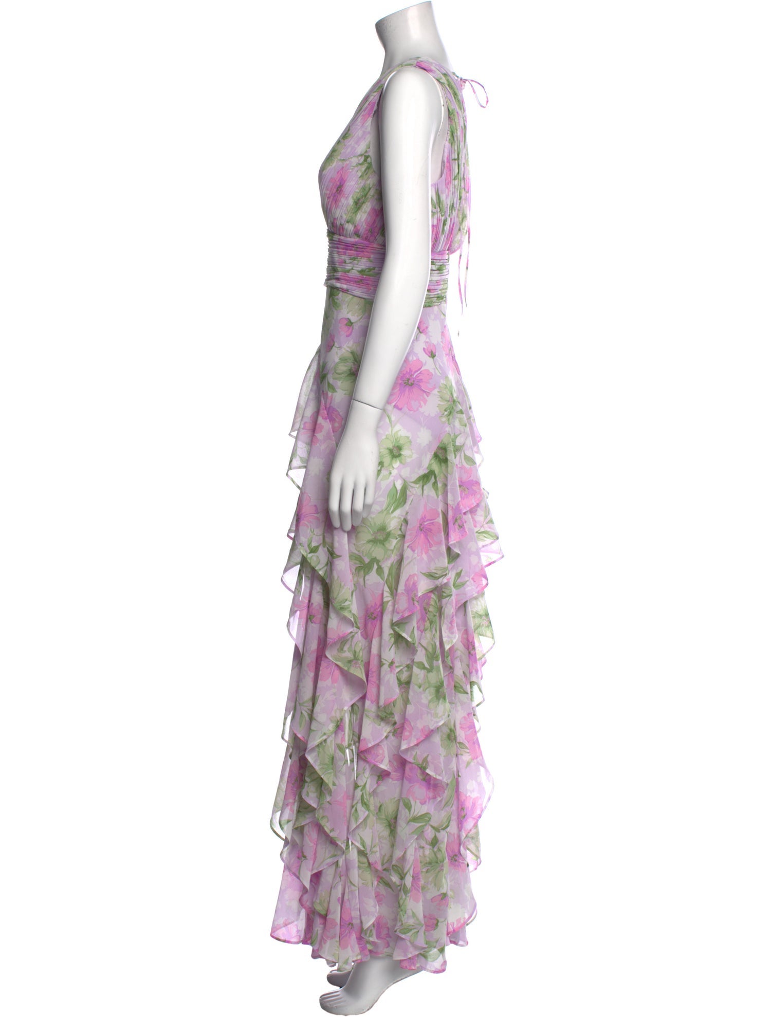 ASTR Floral Print Midi Length Dress w/ Tags