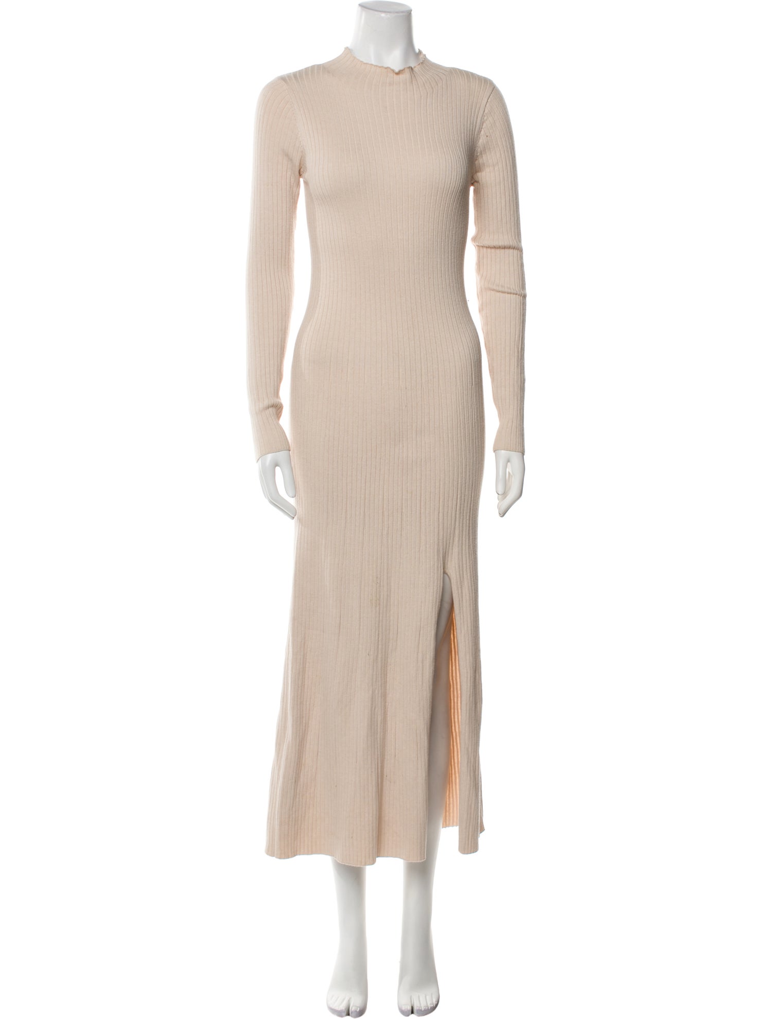 ASTR Mock Neck Long Dress