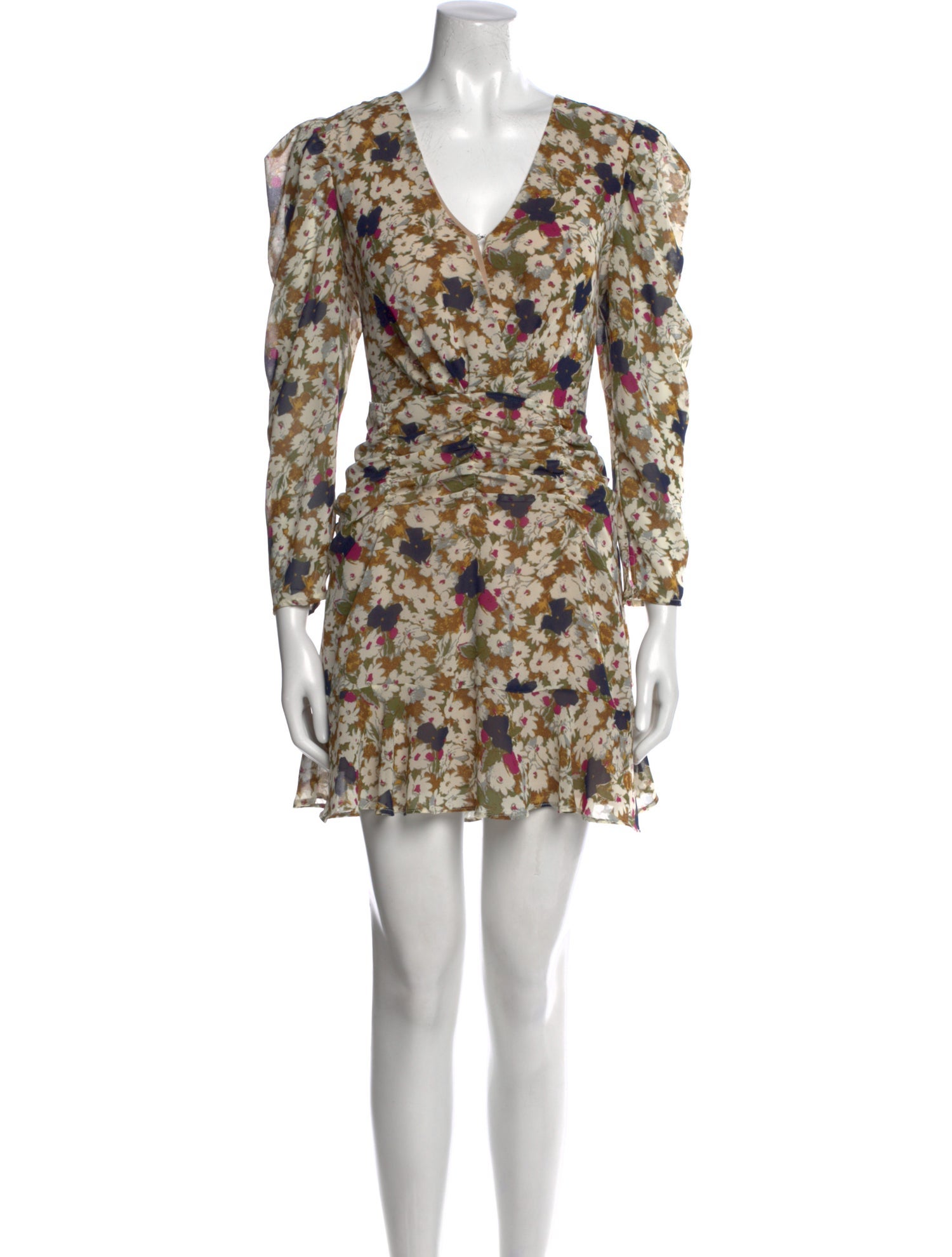 ASTR Floral Print Mini Dress